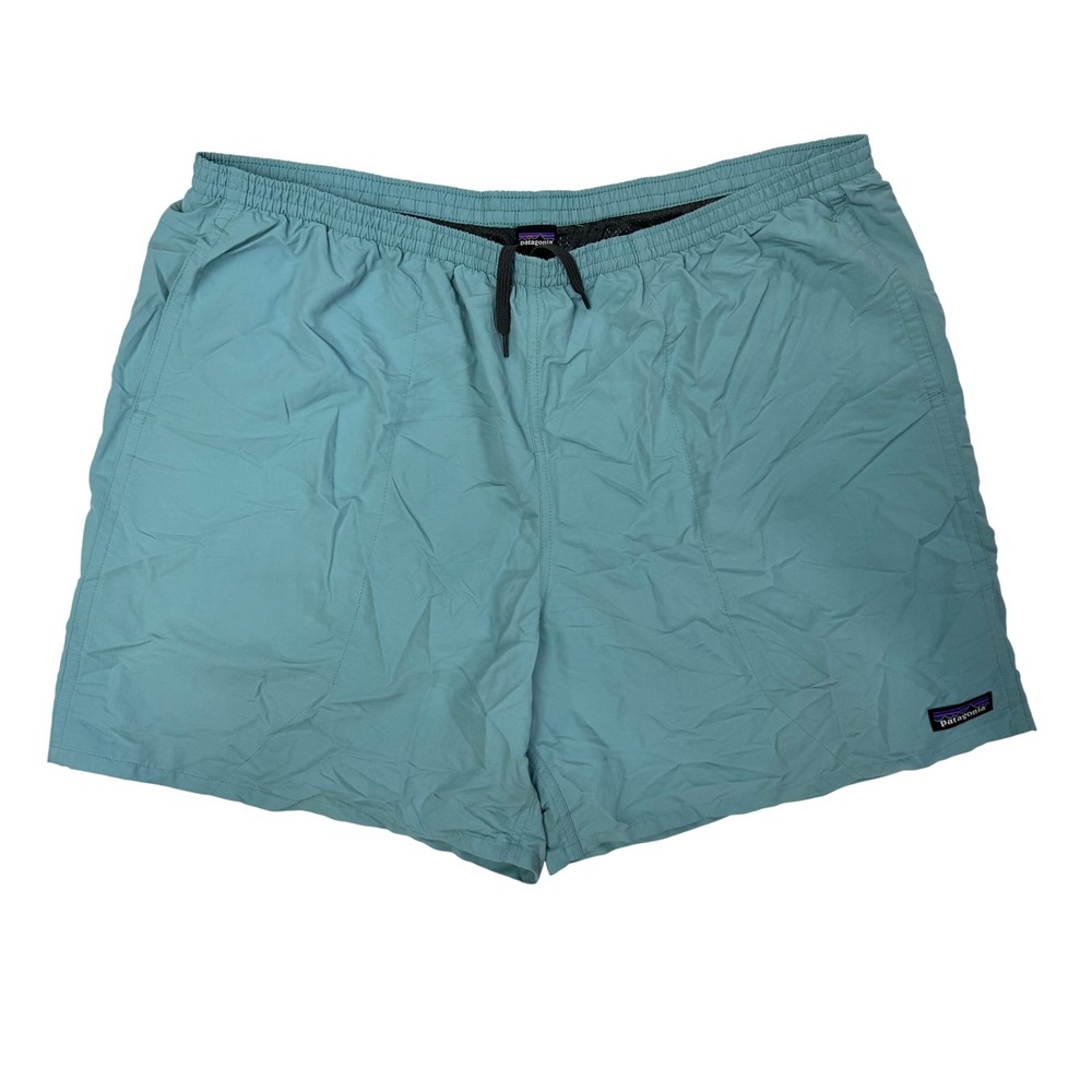 Patagonia Baggies Shorts Mens XXL Teal Blue 6 Inch Inseam Nylon